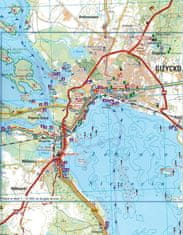 shumee Giżycko County / Giżycko. Turistična karta / načrt mesta. Izdaja 2025. Galilej