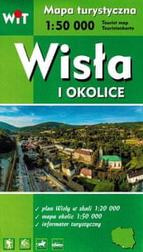 shumee Visla in okolica. Zemljevid mesta / Turistični zemljevid. WiT
