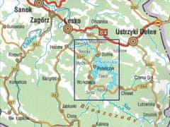 shumee Solinsko jezero 1:25.000. Solina. Vodoodporni žepni zemljevid. Galileos