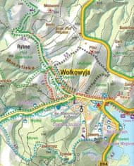 shumee Solinsko jezero 1:25.000. Solina. Vodoodporni žepni zemljevid. Galileos