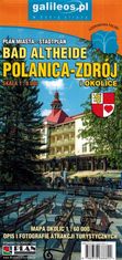 shumee Polanica Zdrój in okolica 1:8.000. Turistični zemljevid / Mestni načrt. Izdaja 2024. Galileos