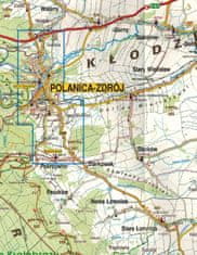 shumee Polanica Zdrój in okolica 1:8.000. Turistični zemljevid / Mestni načrt. Izdaja 2024. Galileos