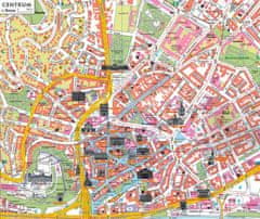 shumee Bratislava 1:16.000. Zemljevid / Mestni načrt. Objavljeno 2024. Shocart