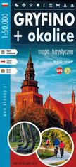 shumee Gryfino in okolica 1:50.000. Turistični zemljevid. EKO-MAP
