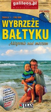 shumee Baltska obala 1:190.000. Cestni in turistični zemljevid. Izdaja 2024. Galileos