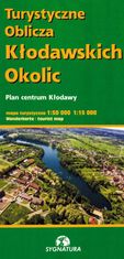 shumee Občina Kłodawa. Turistične podobe območja Kłodawa. Turistični zemljevid. Referenčna številka