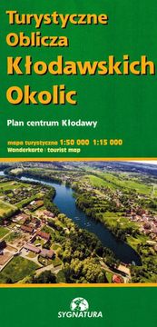 shumee Občina Kłodawa. Turistične podobe območja Kłodawa. Turistični zemljevid. Referenčna številka