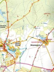 shumee Občina Kłodawa. Turistične podobe območja Kłodawa. Turistični zemljevid. Referenčna številka