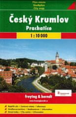 shumee Cesky Krumlov / Cesky Krumlov, Prachatice. Zemljevid/načrt mesta. Freytag & Berndt