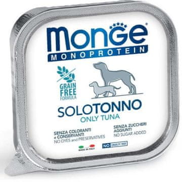 shumee Monge Dog Monoprotein Solo tuna 150 g
