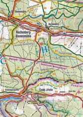 shumee Krušne gore, Rudogorje / Erzgebirge / Krušne Hory, Mostecko. Turistični zemljevid 408. Shocart