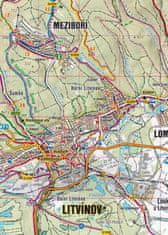 shumee Krušne gore, Rudogorje / Erzgebirge / Krušne Hory, Mostecko. Turistični zemljevid 408. Shocart