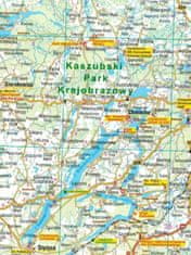 shumee Gdanjsko Pomorje / Pomorje 1:160.000. Avtomobilski in turistični zemljevid. Galileos