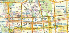 shumee Južna Koreja in Seul. Cestni in turistični zemljevid / Zemljevid mesta. Izdaja 2025. ITMB