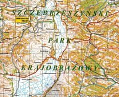 shumee Roztocze. Solska gozda 1:75.000. Turistična karta