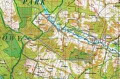 shumee Roztocze. Solska gozda 1:75.000. Turistična karta