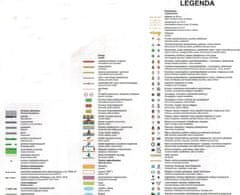 shumee Roztocze. Solska gozda 1:75.000. Turistična karta