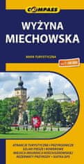 shumee Miechówsko gorje 1:60.000. Jędrzejów, Sędziszów, Słomniki, Proszowice. Turistična karta. Kompas