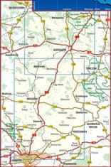 shumee Miechówsko gorje 1:60.000. Jędrzejów, Sędziszów, Słomniki, Proszowice. Turistična karta. Kompas