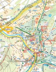 shumee Lądek-Zdrój. Turistična karta / načrt mesta. Izdaja 2024. Galilej