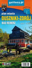 shumee Duszniki-Zdrój 1:10.000. Zemljevid / načrt mesta. Izdano 2023. Galileos
