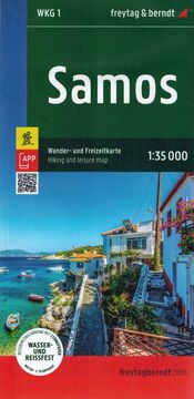 shumee Samos 1:35.000. Vodoodporni cestni in turistični zemljevid WKG 1. izdaja 2024. Freytag & Berndt