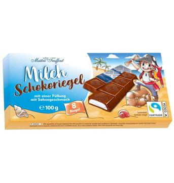Gunz Čokolade MaitreTruffout z mlečnim polnilom 100 g