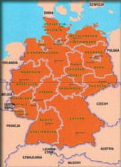 shumee Nemčija 1:650.000. Cestni zemljevid. Galileos