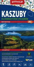 shumee Kašubija za kolesarje in pohodnike 1:60.000. Turistični zemljevid. Galileos