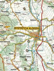 shumee Bystrzyca Kłodzka. Turistična karta / načrt mesta. Galilej