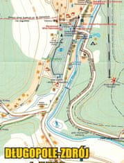 shumee Bystrzyca Kłodzka. Turistična karta / načrt mesta. Galilej