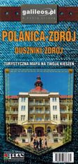 shumee Polanica-Zdrój, Duszniki-Zdrój. Table Mountains. Laminiran turistični zemljevid / zemljevid mesta v žepnem formatu. Galilej