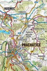 shumee Šumava. Turistična karta 214. Shocart