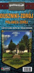 shumee Polanica-Zdrój, Duszniki-Zdrój. Table Mountains. Laminiran turistični zemljevid / zemljevid mesta v žepnem formatu. Galilej