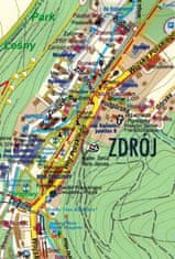 shumee Polanica-Zdrój, Duszniki-Zdrój. Table Mountains. Laminiran turistični zemljevid / zemljevid mesta v žepnem formatu. Galilej