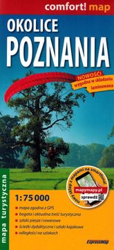 shumee Območje Poznanja 1:75.000. Plastificiran turistični zemljevid. Izdaja 2024. ExpressMap