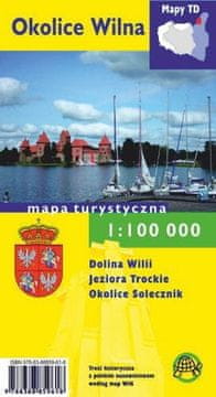 shumee Območje Vilne 1:100.000. Turistični zemljevid. TD Maps