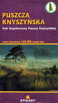 shumee Knyszyński gozd 1:85.000. Turistična karta. Cartomedia