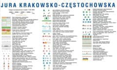 shumee Krakovsko-Čenstohovsko vzpetino 1:50.000. Turistična karta. Izdaja 2025. Kompas