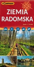 shumee Radomska regija 1:75.000. Turistični zemljevid. Izdaja 2024. Kompas.