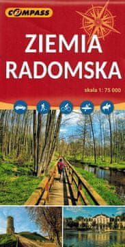 shumee Radomska regija 1:75.000. Turistični zemljevid. Izdaja 2024. Kompas.