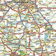 shumee Radomska regija 1:75.000. Turistični zemljevid. Izdaja 2024. Kompas.