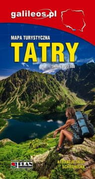 shumee Tatre 1:22 500. Turistični zemljevid. Izdaja 2025. Galileos