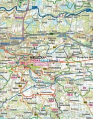 shumee Krakov in okolica, vzhodni del. Malopoljska. Vodoodporni kolesarski zemljevid. Ne samo Green Velo. Euro Pilot