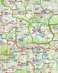 shumee Krakov in okolica, vzhodni del. Malopoljska. Vodoodporni kolesarski zemljevid. Ne samo Green Velo. Euro Pilot