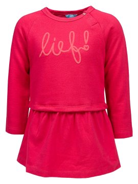 shumee Dekliška roza obleka z vzorcem 'Lief'