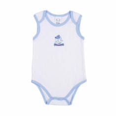 shumee Otroški bodi brez rokavov bel Olimpias