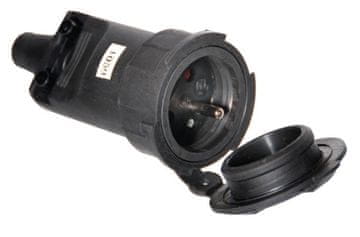 Pawbol Prenosna gumijasta vtičnica IP65 D.3149 250V