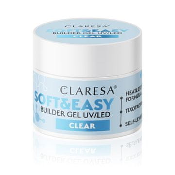 shumee CLARESA Gel bud SOFT&EASY BUILDER GEL 90 g CLEAR