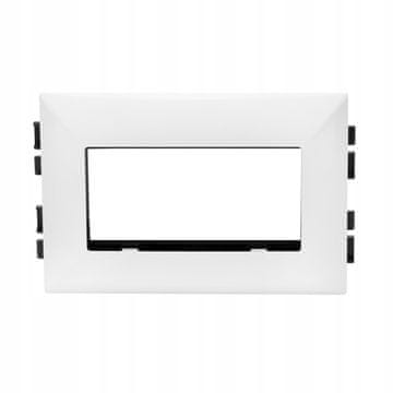 shumee MEKS okvir kanalete 100x50 (100x37/50) (45x45) dvojno bel